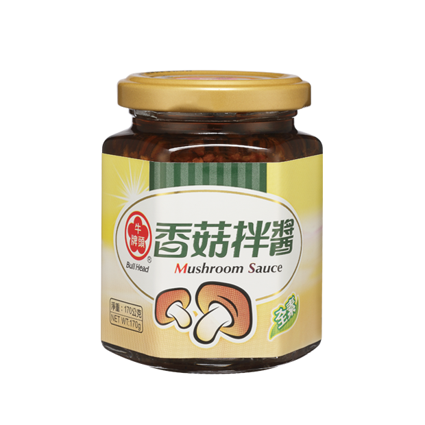 Bull Head Brand Mushroom Sauce 170g 牛頭牌香菇拌醬