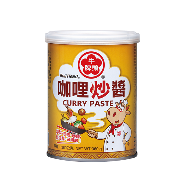 Bull Head Brand Curry Paste 360g 牛頭牌咖哩炒醬