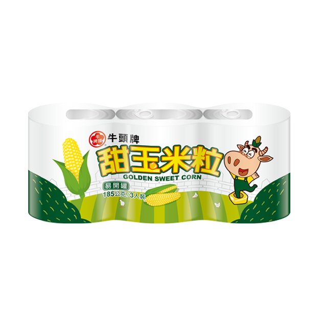 甜玉米粒易開罐185g(三入組)