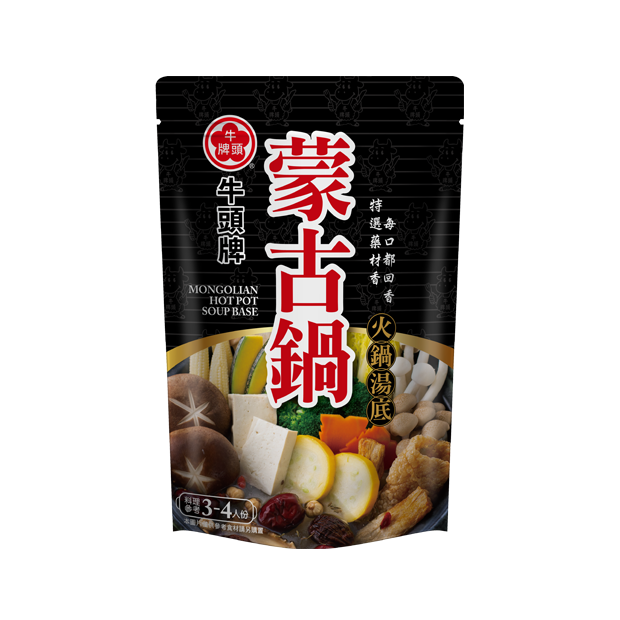 Bull Head Brand Mongolian Hot Pot Soup Base 270g 牛頭牌蒙古鍋火鍋湯底