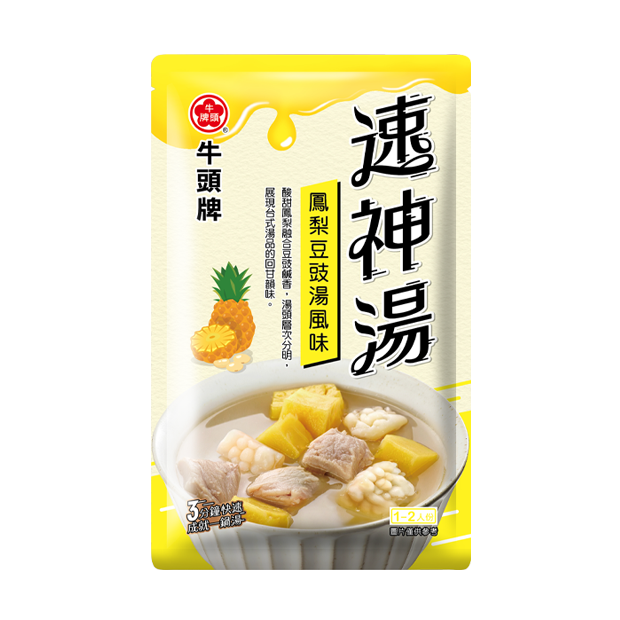 速神湯-鳳梨豆豉湯-3包入