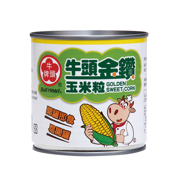 牛頭牌金鑽玉米粒易開罐 340g選用泰國非基因改造玉米粒,顆粒飽滿,脆甜多汁,口感Q彈可口。通過SGS 381項農藥殘留檢驗合格、不添加防腐劑、無黃麴毒素、重金屬檢驗合格,可以安心食用。牛頭牌金鑽玉米粒340g可運用於拌炒料理、炒蛋、涼拌及烹飪料理均適宜。