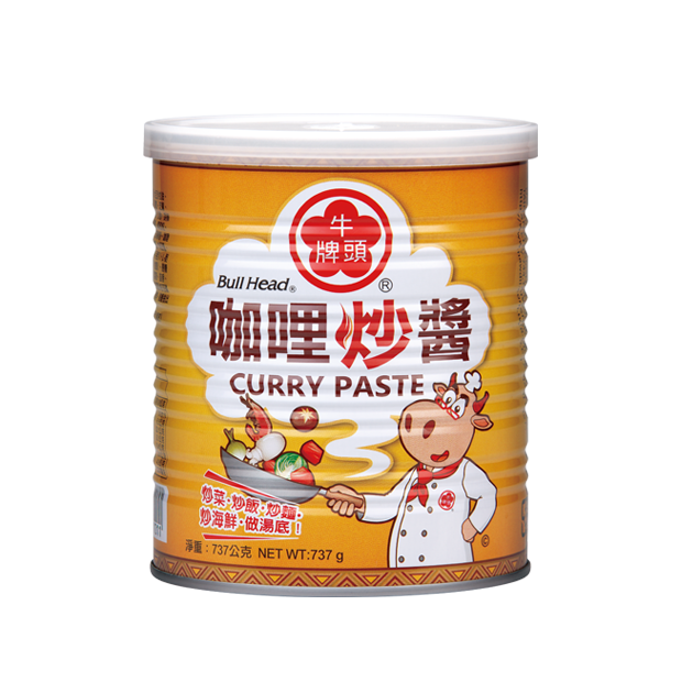Bull Head Brand Curry Paste 737g 牛頭牌咖哩炒醬