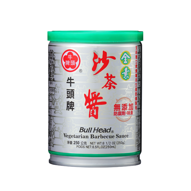 Bull Head Brand Vegetarian Barbecue Sauce  250g 牛頭牌素食沙茶醬 VEGETARIAN SHA CHA SAUCE