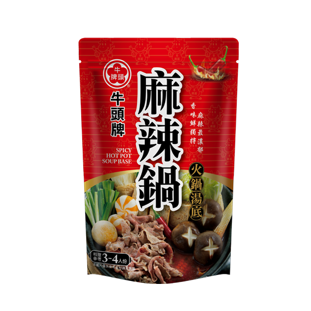 Bull Head Brand Spicy Hot Pot Soup Base 350g 牛頭牌麻辣鍋火鍋湯底