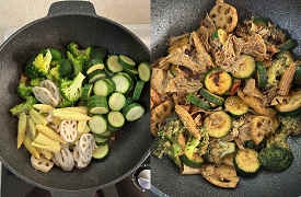 stir-fry vegetables